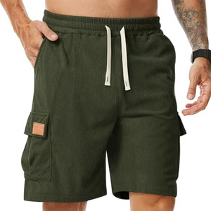 Shorts de sport pour hommes personnalisés, à séchage rapide, pour la course à pied, la gym, la musculation, la course et le jogging, avec taille élastique et coupe ample. - Product Image 1