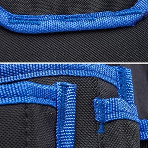 2026 Heavy Duty <b>Tool</b> <b>Belt</b> With Multiple Pockets And Magnetic Strip Blue And Black Color For Workshop Use - Product Image 6