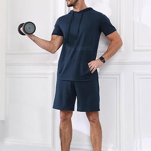 Vente flash : Ensemble sweat-shirt et short de sport décontracté d'hiver, respirant et léger - Product Image 6
