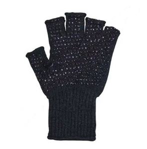 Guantes DE TRABAJO tácticos de punto de corte ligero sin dedos con productos de seguridad de goma antideslizantes - Product Image 4