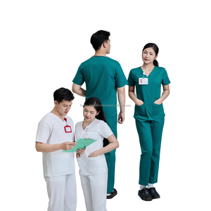 ชุดยูนิฟอร์มนางพยาบาลผ้ายืดสำหรับโรงพยาบาลชุดยูนิฟอร์ม FMF - Product Image 1