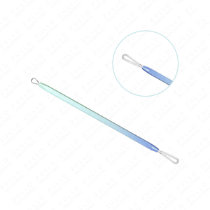 Kit d'extraction de points noirs et d'acné en acier inoxydable de qualité supérieure, outils professionnels pour l'élimination des boutons et des imperfections avec logo personnalisé - Product Image 2