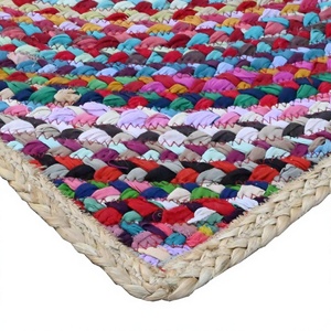 Alfombra Trenzada de Yute Chindi - Product Image 1