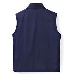 Wholesale <b>Men's</b> Basic Vest Custom logo <b>Men's</b> Gilet Windproof Body <b>Warmer</b> Fleece Vest Reversible Bodywarmer <b>for</b> <b>Men</b> - Product Image 4