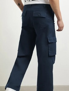 Pantalones Cargo Casuales Extra Holgados para Hombre, 100% Algodón, Corduroy, Ligeros, Impermeables, ODM - Product Image 4