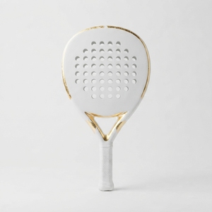 Raqueta de Pádel de Fibra de Carbono, Ligera, de Grafito, con Núcleo de Espuma EVA, Marco Resistente, Superficie Texturizada, Agarre Cómodo y Control - Product Image 4