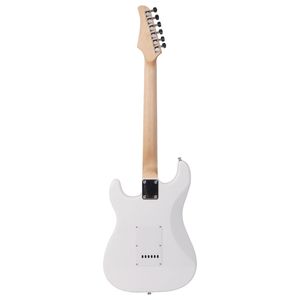 Chitarra Elettrica per Principianti con Top in Palissandro Massello, 39 Pollici, Fondo e Fasce in Acero, 4 Corde, Mancina, Formato da Viaggio, in Fibra di Carbonio - Product Image 4