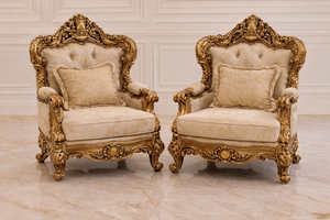 Ensemble de canapés Maharaja au look majestueux, style américain, royal, moderne, en teck, table basse carrée, meubles de salon haut de gamme - Product Image 2