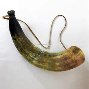 Cuerno Decorativo de Buey, Vaca o Búfalo, Hecho a Mano, de Primera Calidad, Instrumento Tradicional para Ceremonias - Product Image 4