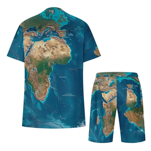 Ensemble de survêtements d'été écologiques QUICKSHOW pour hommes, style hip-hop streetwear, t-shirt premium avec short - Product Image 4