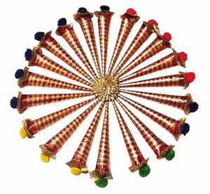 Nuevas Fundas de Cono de Algodón Hechas a Mano para Mehndi, Recuerdos para Bodas y Festivales, Regalos Festivos, Venta al por Mayor OEM 2026 - Product Image 3