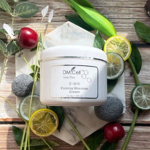 DM.CELL C-Q10 Crema Reafirmante para Masajes Faciales y Corporales, Cuidado Estético, Ingredientes de Alta Calidad, Hidratante y Nutritiva, 500 ml para Mujeres - Product Image 1