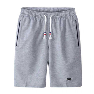 Pantalones Cortos Deportivos Casuales de Lona para Hombre, con Cordón, Transpirables, para Playa, con Cintura Elástica - Product Image 1