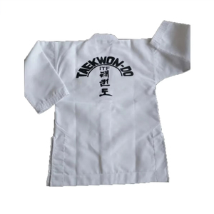 Traje de taekwondo ligero para estudiantes, uniforme dobok diseñado para clases de entrenamiento diario y mejora de habilidades, conjuntos para niños - Product Image 2