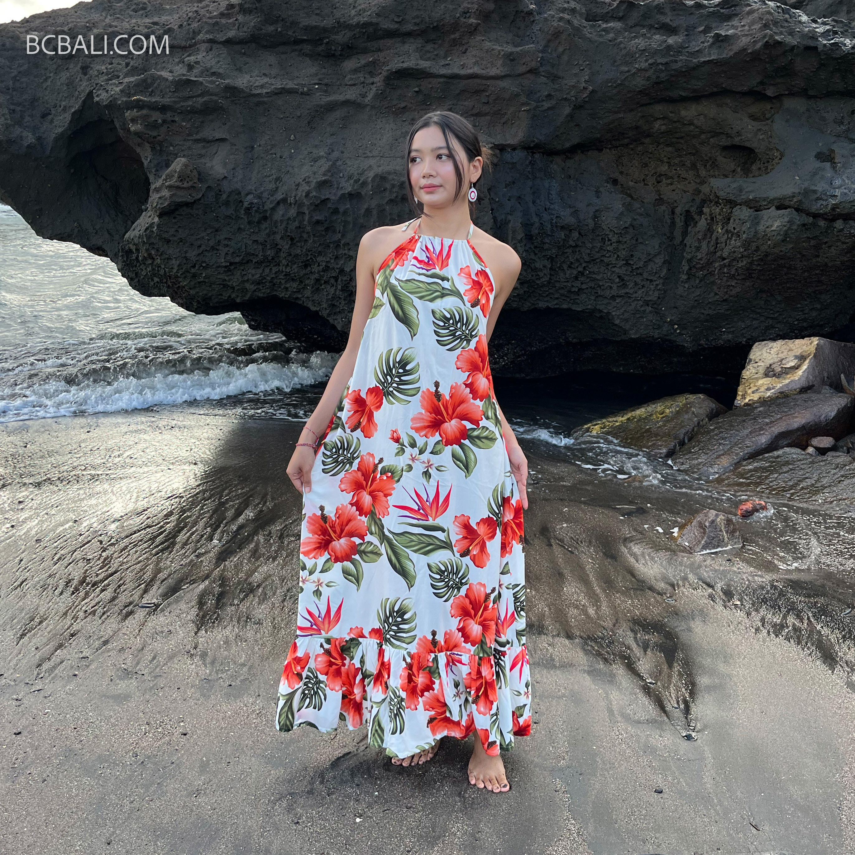 vestido de niña hawaiano que te permiten ser informal con Vogue