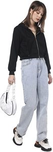 Wholesale Price Pakistan Manufacturer Crop <b>Top</b> Hoodie Pullover Style Unique Design Good Quality Women Crop <b>Top</b> Hoodie - Product Image 4