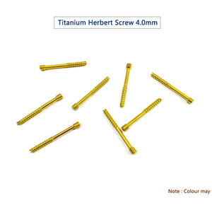 Vis de compression canulée sans tête en alliage de titane de qualité médicale, implant orthopédique pour traumatismes, vis osseuses Herbert - Product Image 4
