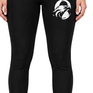 Pantalon d'équitation noir pour femme, taille haute, extensible, avec passants de ceinture, pour la compétition et l'entraînement, vêtements de sport - Product Image 4