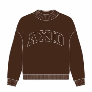 Tri Delta Wholesale Heavyweight <b>Mock</b> <b>Neck</b> Crew <b>Neck</b> Sweatshirt Women Men Ladies Unisex Greek Apparel Polka Dot Gingham Patch - Product Image 2