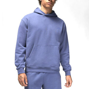 Sweat-shirts à capuche unisexes en coton mélangé, style tendance, poids lourd 350 g/m², coupe oversize pour hommes, prix de gros abordable - Product Image 2