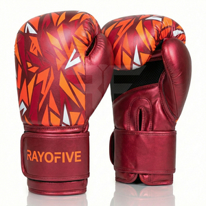 Guantes de entrenamiento personalizados de cuero PU con logotipo personalizado para fitness, guantes de boxeo al por mayor, guantes de entrenamiento de cuero PU con logotipo personalizado - Product Image 4
