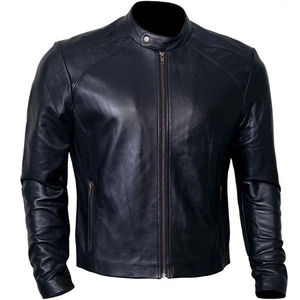 Veste en cuir de vachette véritable pour homme de haute qualité 2026, imperméable, respirante, anti-UV, production personnalisée disponible pour l'hiver - Product Image 1