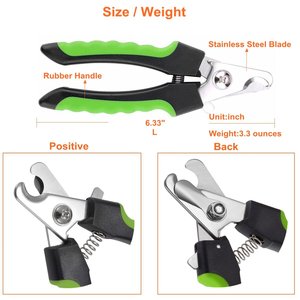 Cortauñas para Mascotas con Recortador para Perros, Herramienta Profesional para el Cuidado de Uñas de Gatos, Animales, Aves y Conejos - Product Image 6