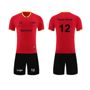 High Quality Breathable Soccer Jersey Set with Shorts for Men - Product Image 6
