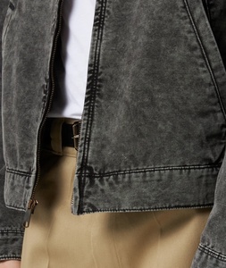 Proveedor al por mayor de chaquetas de invierno de lavado de trabajadores profesionales personalizadas, abrigo informal, ropa de calle, chaqueta de hombre - Product Image 4