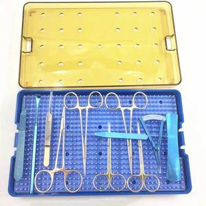 Juego de Instrumentos de Cirugía Plástica para Párpados Dobles, Herramientas Manuales de Cirugía Cosmética de Acero Inoxidable, Incluye Tijeras y Portaagujas, con Certificación CE - Product Image 6
