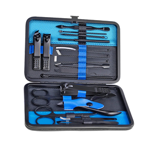 Boîte d'emballage en gros vide pour pinces à cils, boîte de rangement noire pour outils d'extension de cils pointus - Product Image 5