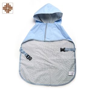 ODM OEM Taiwan Made Dot Print Dog Rain Clothes With <b>Hoodie</b> & Pocket - Product Image 4