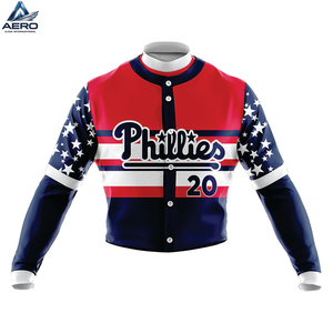 Uniforme de Béisbol Sublimado de Alto Rendimiento, Personalizado, de Primera Calidad, con Botones, Transpirable, para Equipos - Product Image 4