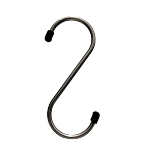 Metal Wall Hook Carbon Steel Powder Coated Rust Resistant Single Tier Wardrobe Clothing Hook Rectangle Shape - Product Image 3