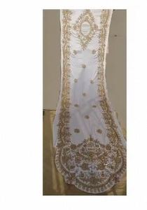 Tela Dupion No Tejida con Bordado Elegante, Efecto Brillante, Impresión Digital Premium, Recubierta de PU, 120 GSM, Tela Dirac Somalí para - Product Image 2