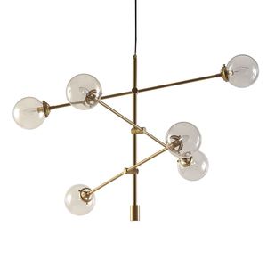 Cyrus lampadario in metallo architettonico ciondolo a 6 globo di luce per la decorazione della casa - Product Image 5