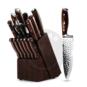 Latest Design Professional Damascus <b>Kitchen</b> <b>Knife</b> Set Top Selling Low Moq Damascus <b>Kitchen</b> <b>Knife</b> Set - Product Image 1