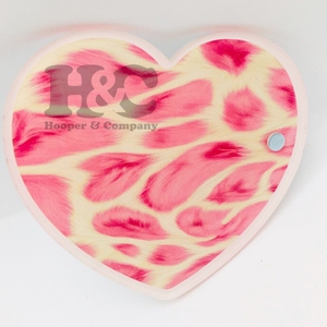 Acrylic Lash Tiles <b>Heart</b> <b>Shapes</b> Durable Eyelash Extension Tools Glass Trays Pallet Holder Tweezer Magnet <b>Heart</b> Lash Tiles mink - Product Image 6