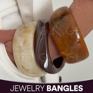 Resin Bangles & Bracelets for <b>Women</b> New Collection Angel Style <b>Jewelry</b> for Parties and Weddings High Quality from India - Product Image 3