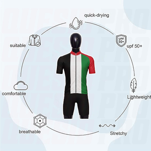 Jersey de Ciclismo 2026, Transpirable, Unisex, de Poliéster, para Equipos y Carreras, con Logotipo y Tallas Personalizadas - Product Image 2