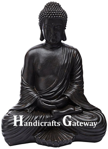 Escultura de Buda sentado en la parte delantera, Simple - Product Image 5