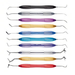 Instruments de pont osseux, spatule manuelle en acier inoxydable pour restauration esthétique en résine dentaire, certifiée CE Classe I - Product Image 2