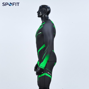 Ensemble Rash Guard Unisexe de Haute Qualité avec Logo Personnalisé Imprimé – Vêtements de Sport en Gros, Ensembles Rash Guard et Shorts MMA, Ensembles de Maillots de Compression pour Hommes - Product Image 3