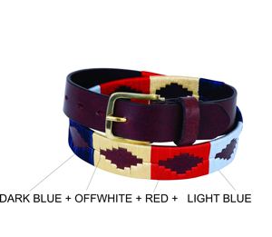 Cinturón de Cuero Genuino Personalizado para Hombre, Cinturón Gaucho Tejido a Mano, Accesorios de Cuero Real, Modelo LPB-0032 - Product Image 1