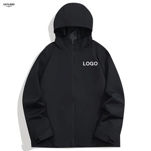 Chaqueta Impermeable Varsity para Hombre, Calidad Premium, Transpirable, con Capucha, Hombros Caídos, Oferta de Invierno - Product Image 4