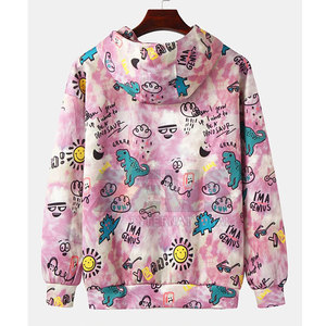 Sudaderas con Capucha Sublimadas Personalizadas con Logotipo, para Hombre, de Algodón Mezclado, Talla Grande, a Bajo Precio - Product Image 2
