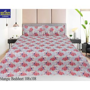 Ensemble de literie en coton sergé MagicTwill 4 pièces, taille standard avec couette pour hôtels et usage domestique - Product Image 1