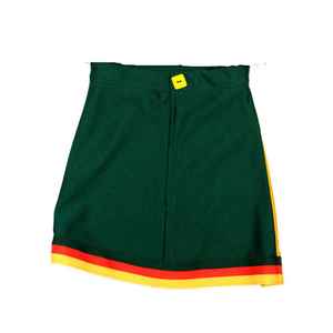 ชุดเชียร์ลีดเดอร์แบบสองชิ้นสำหรับผู้หญิง ประกอบด้วยเสื้อและกระโปรง เหมาะสำหรับการแสดงท่ารำและการสวมใส่ในงานอีเว้นท์ - Product Image 3