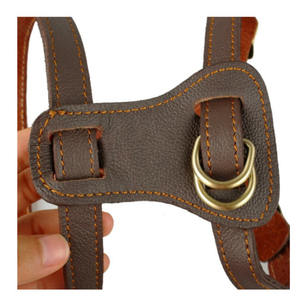 Harnais robuste réglable avec sangle de poitrine, intérieur doux, ajustement confortable pour les animaux de compagnie de grande, moyenne et petite taille, pour une utilisation en extérieur - Product Image 4