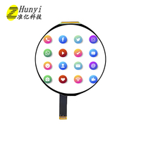 Haute résolution Full HD rond LCD 5 pouces affichage circulaire 1080*1080 MIPI Interface 500Nits HX8399 contrôleur